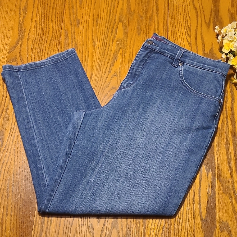 Gloria Vanderbilt Amanda Classic Blue Women's Jeans - 16 Short